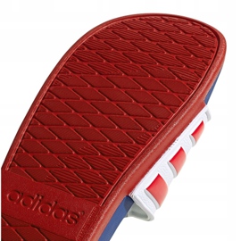 Pantofle Adidas Adilette Comfort Adj M EG1346 bílý červené modrý 4