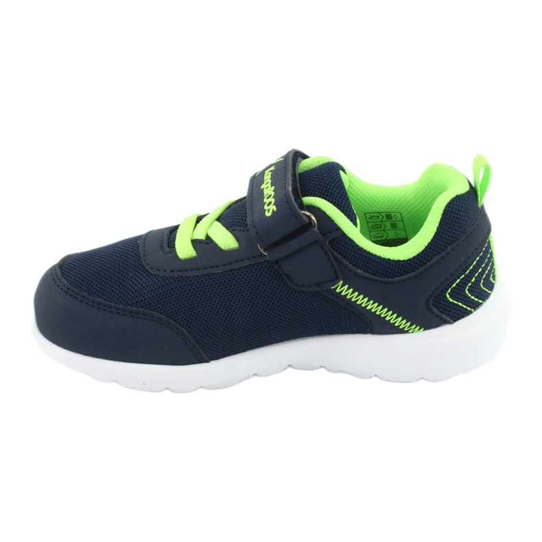 KangaRoos Dětská sportovní bota 02050 Navy Blue/Green modrý 2