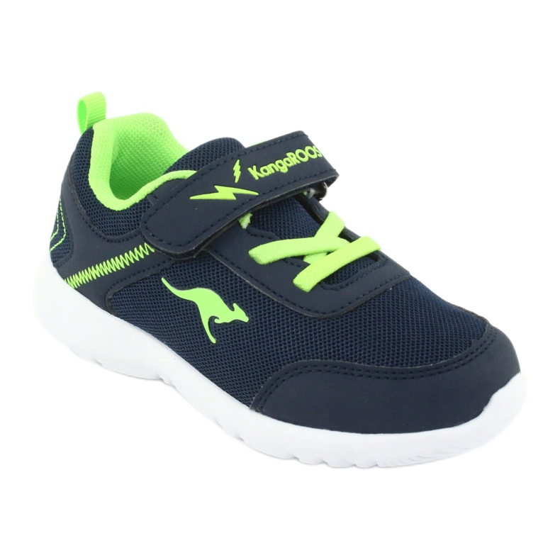KangaRoos Dětská sportovní bota 02050 Navy Blue/Green modrý 1