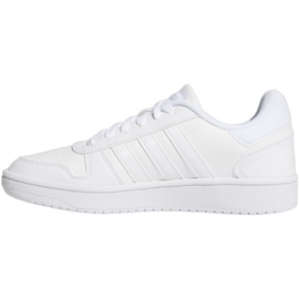 Boty Adidas Hoops 2.0 K Jr F35891 bílý 2 Boty Adidas Hoops 2.0 K Jr F35891 bílý 2