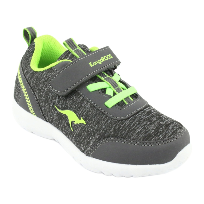 KangaRoos Sports Children's Shoes 02051 Grey/Green šedá 1