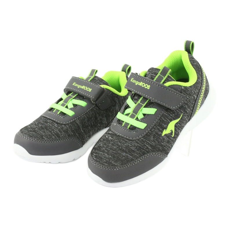 KangaRoos Sports Children's Shoes 02051 Grey/Green šedá 3