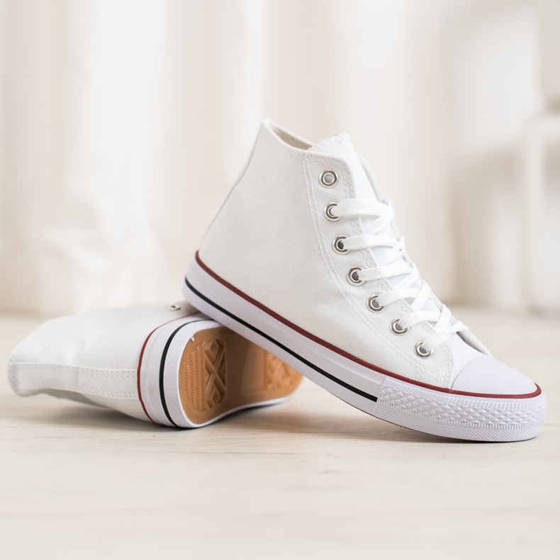 Super Me Vysoké tenisky bílý 1