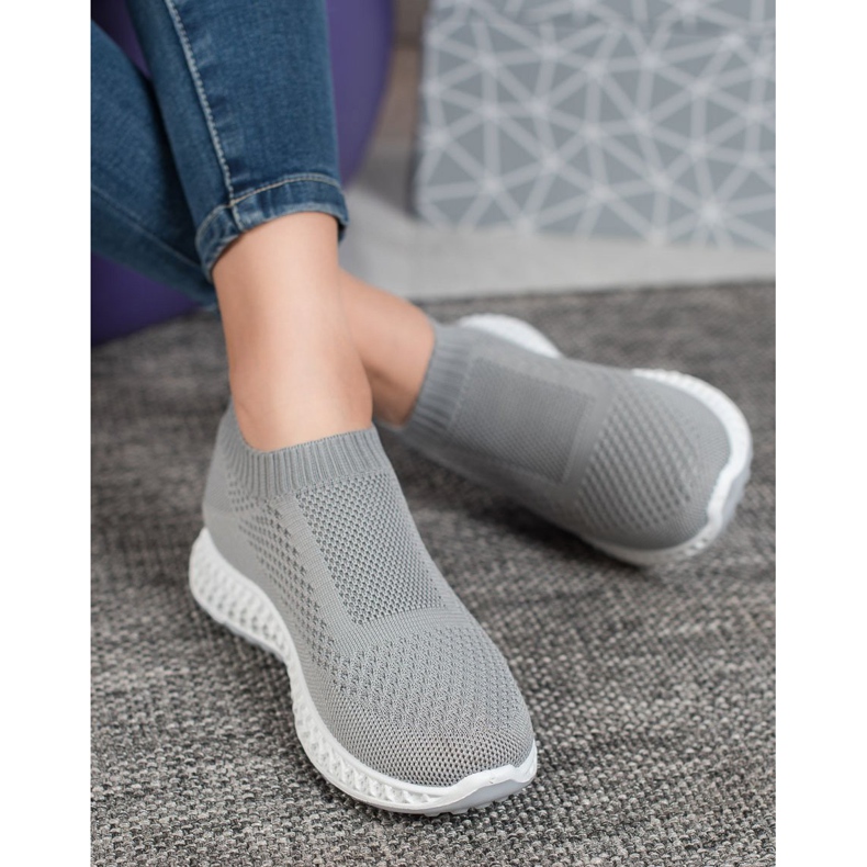 Goodin Prolamované sportovní boty šedá 1