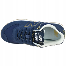 Boty New Balance W WL574SOC námořnická modř 2
