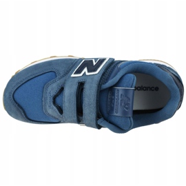 Boty New Balance Jr YV574PRN modrý 2