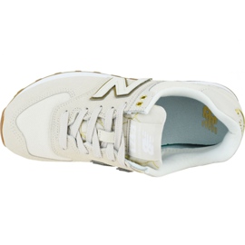 Boty New Balance W WL574SOA béžový 2