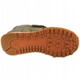 Boty New Balance Jr YV574PRB hnědý 3