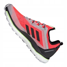 Boty Adidas Terrex Agravic Flow M EF2116 červený šedá vícebarevný 1