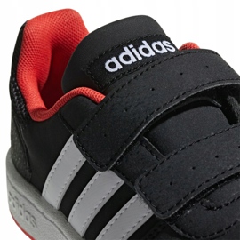 Boty adidas Hoops 2.0 Mfc C Jr B75960 bílý černá 1 Boty adidas Hoops 2.0 Mfc C Jr B75960 bílý černá 1