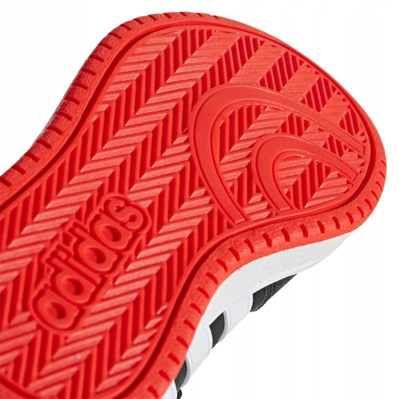 Boty adidas Hoops 2.0 Mfc C Jr B75960 bílý černý 2