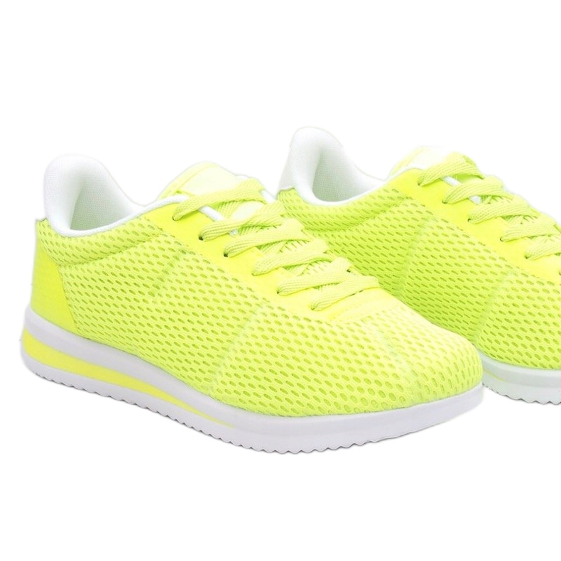 Zelená fluo dámská sportovní obuv FXZ32-3 zelený 2