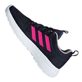 Boty Adidas Lite Racer Cln Jr BB7045 námořnická modř růžový 1