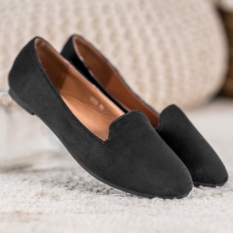 Clowse Klasický semišový pán černá 2