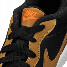 Boty Nike Court Borough Low 2 Jr BQ5448-004 černý žluť 2