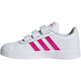 Boty Adidas Vl Court 2.0 Cmf C Jr EG3880 bílý 2