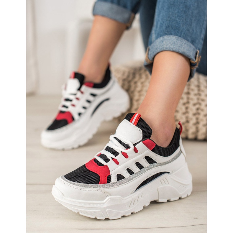 SHELOVET Stylové tenisky bílý 1 SHELOVET Stylové tenisky bílý 1