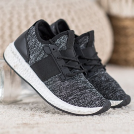 Bona Sportovní Boty Na Platformě černý 2