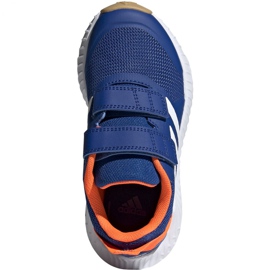 Boty Adidas FortaGym Cf K Jr G27199 modrý 1