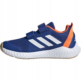 Boty Adidas FortaGym Cf K Jr G27199 modrý 2