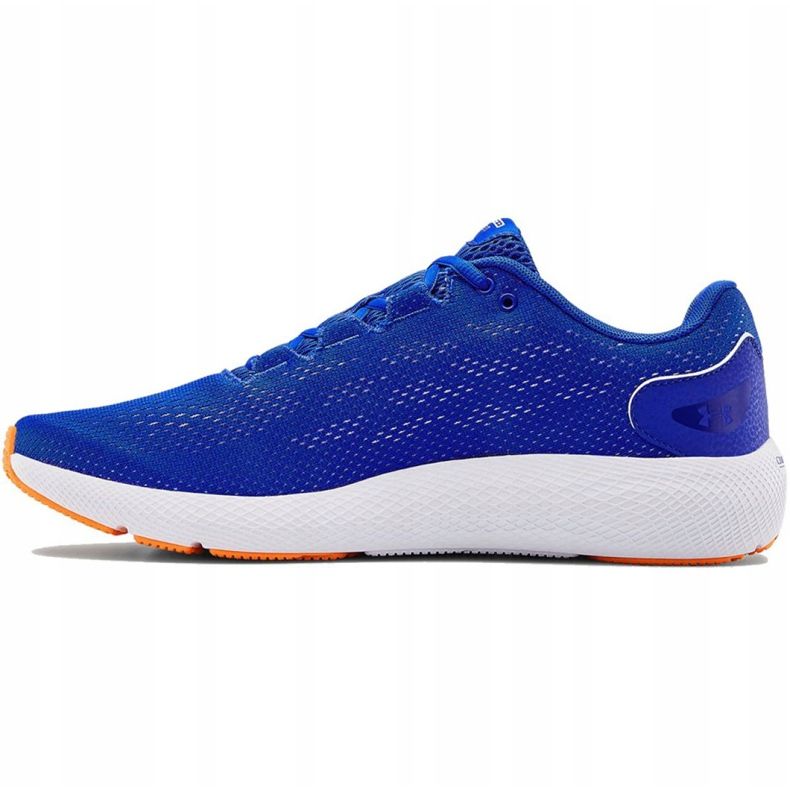 Běžecké boty Under Armour Ua Charged Pursuit 2 M 3022594-400 bílý modrý 2