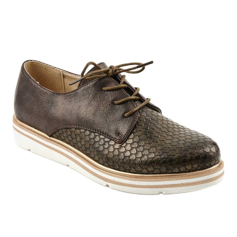 Klasické hnědé jazzové boty TL-35 hnědý 1