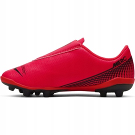 Kopačky Nike Mercurial Vapor 13 Club Mg PS (V) Jr AT8162-606 vícebarevný červený 2