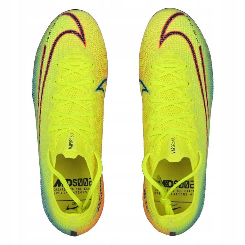 Kopačky Nike Mercurial Vapor 13 Elite Mds Fg M CJ1295-703 vícebarevný žluť 1