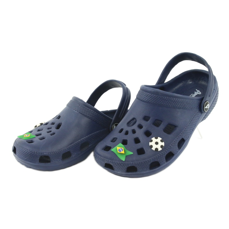 American Club Dětské pantofle American kroks námořnická modrá 6