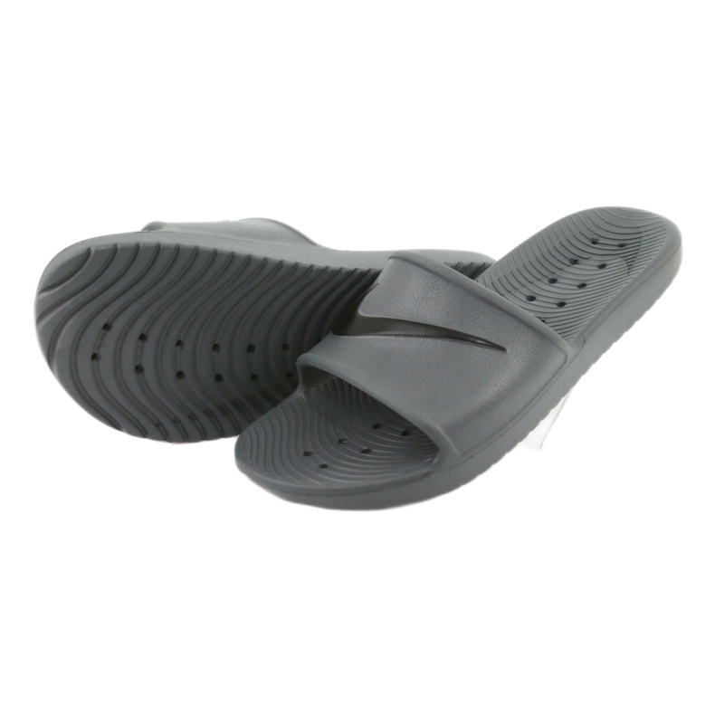 Pantofle Nike Sportswear Kawa Shower M 832528-010 černý šedá 3