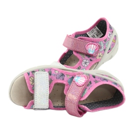Dětská obuv Befado 065P134 růžový šedá vícebarevný 6