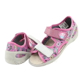 Dětská obuv Befado 065P134 růžový šedá vícebarevný 5