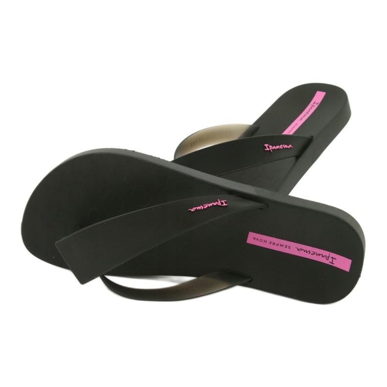 Ipanema Dámské černé flip -flops Black 26445 černý 4