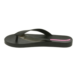 Ipanema Dámské černé flip -flops Black 26445 černý 2