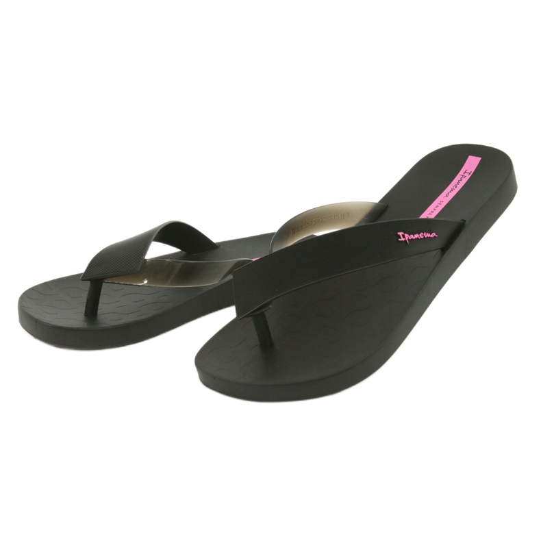 Ipanema Dámské černé flip -flops Black 26445 černá 3 Ipanema Dámské černé flip -flops Black 26445 černá 3