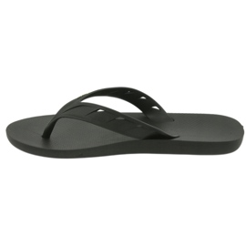 Black and Green Men's Flip-Flops Rider 11573 černý 2