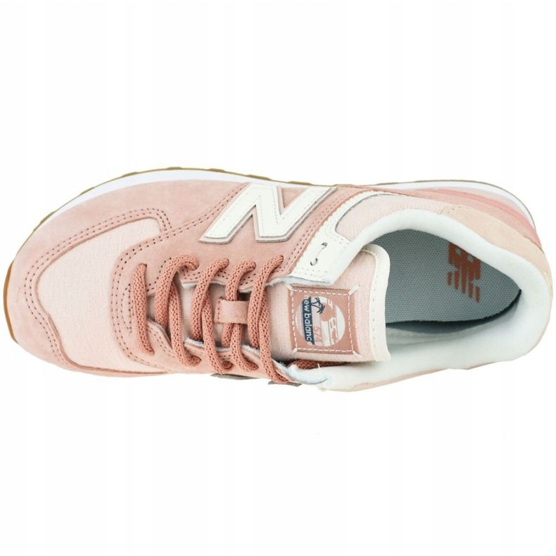 Boty New Balance W WL574SAZ oranžový 2