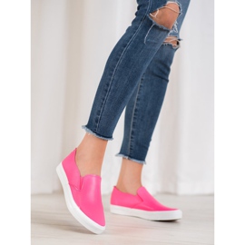 Bona Růžové nazouvací tenisky růžový 1