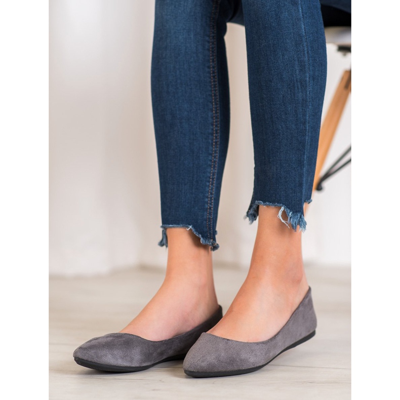 Seastar Baletka ve špice šedá 1