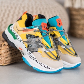 Seastar Módní tenisky vícebarevný žlutá 1