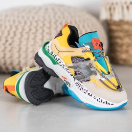 Seastar Módní tenisky vícebarevný žluť 2