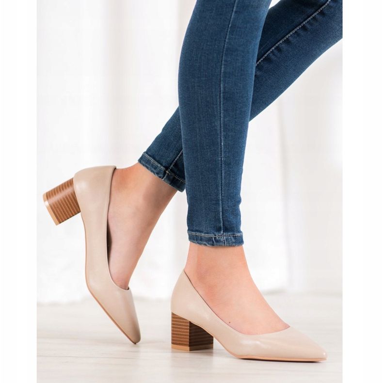 Seastar Neformální lodičky béžový 1