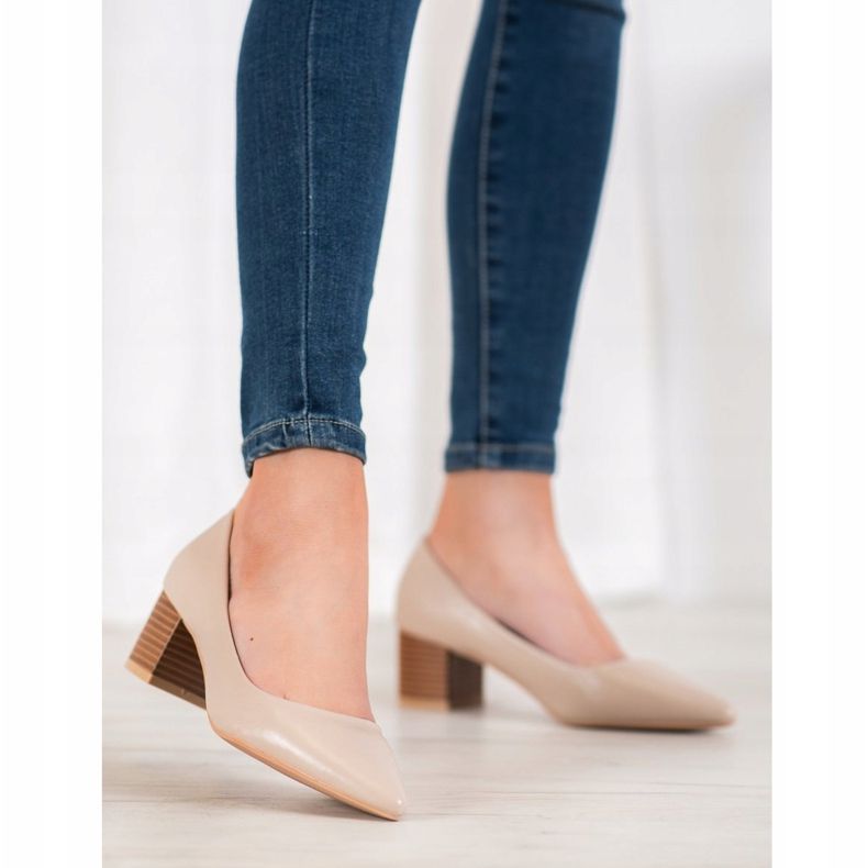 Seastar Neformální lodičky béžový 2