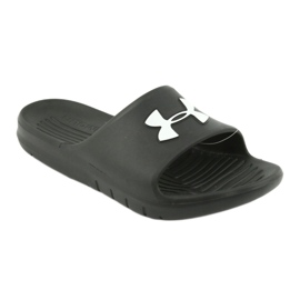 Under Armour Pánské pantofle pod brněním jádro pth SL 3021286-001 pro vodu černou vodu černá 1