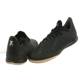Kopačky Adidas X 19.3 In M F35369 černá 3 Kopačky Adidas X 19.3 In M F35369 černá 3