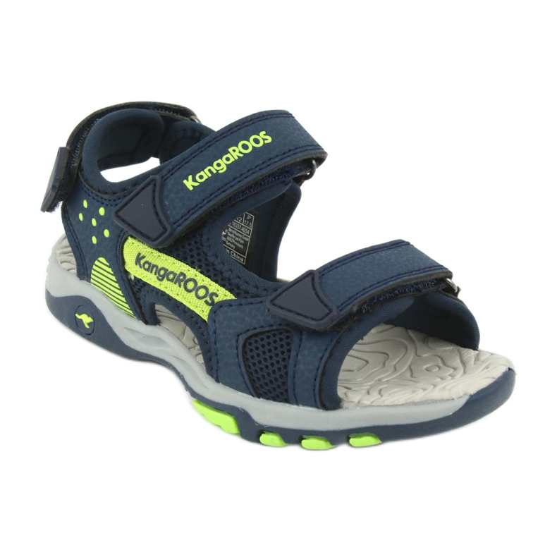 KangaRoos Boys Sandals Foam Intows Navy/Green 18337 modrý 1