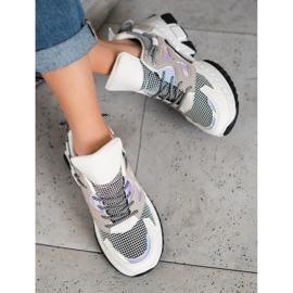 Seastar Stylové tenisky s efektem Holo bílý vícebarevný 1 Seastar Stylové tenisky s efektem Holo bílý vícebarevný 1