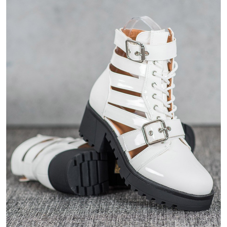 Seastar Lakované módní boty bílý 1