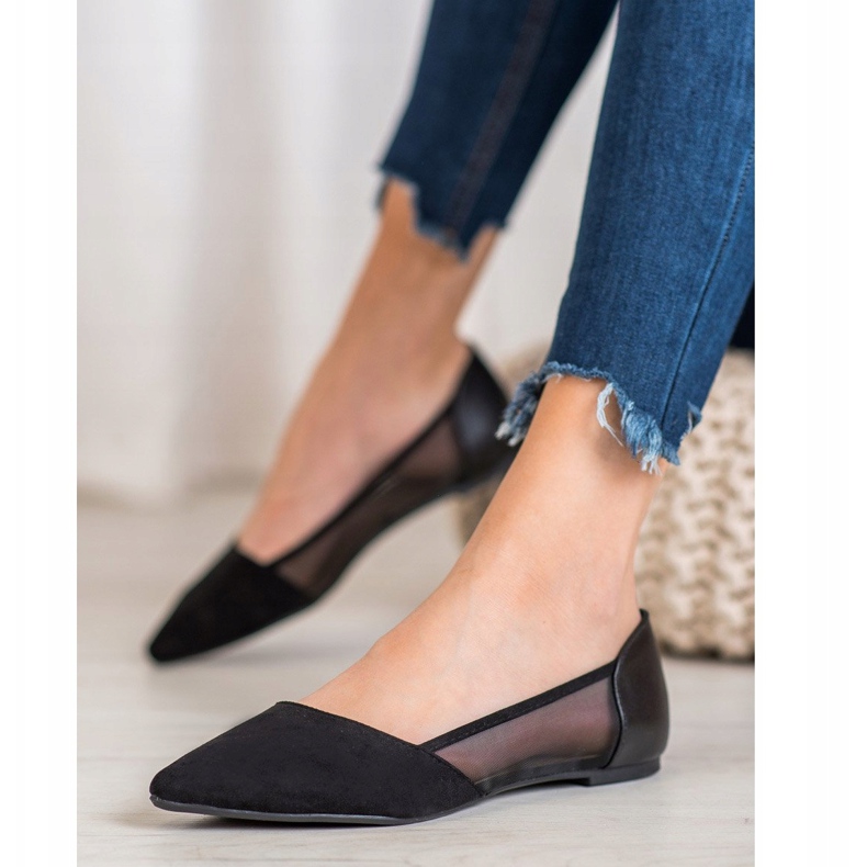 Evento Balerínky se síťovinou černý 1