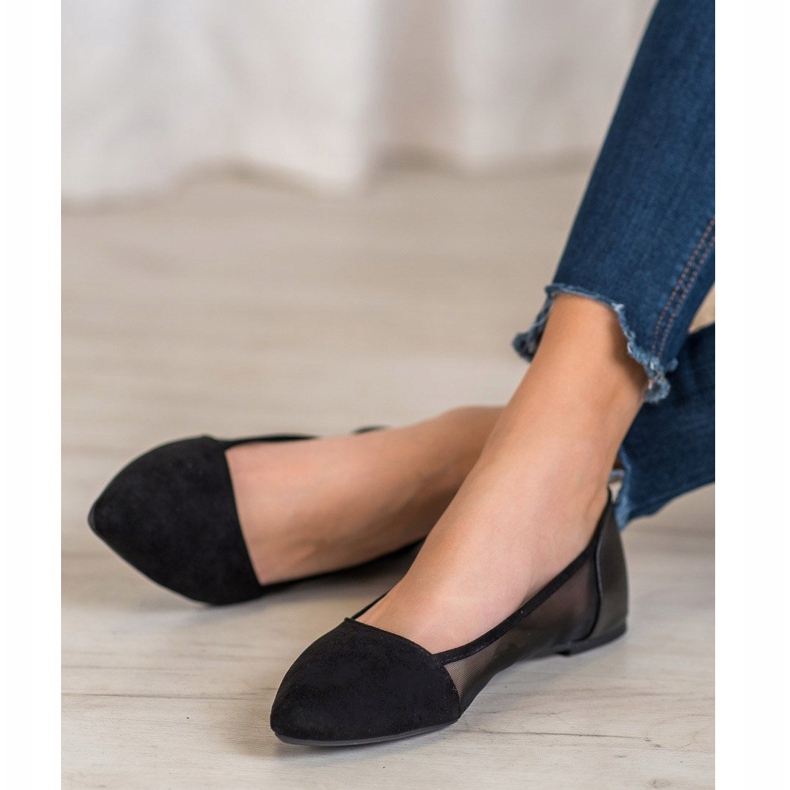 Evento Balerínky se síťovinou černý 2